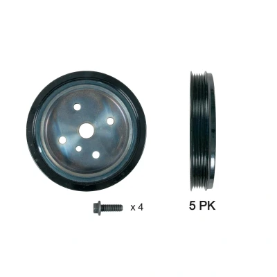 Kuva GATES TVD1161A Kampiakselin Hihnapyörä 170 Tarvikkeilla VOLVO: XC70 II Farmari