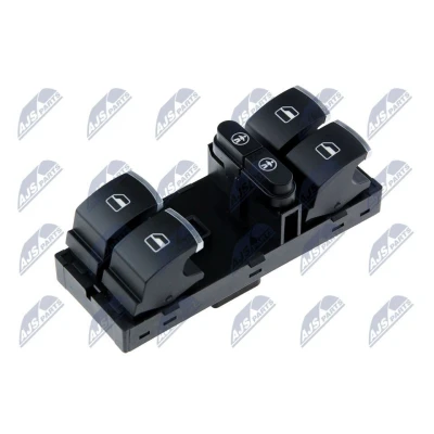 Kuva NTY EWS VW 074 Lasinnostimen Kytkin Eteen, vasen kromattu raita VOLKSWAGEN: Touareg II, Sharan II