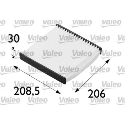 Kuva VALEO CLIMFILTER COMFORT 698594 Raitisilmasuodatin Hiukkassuodatin 209 206 30 RENAULT: LAGUNA 3 Grandtour, 2, 2 Grandtour