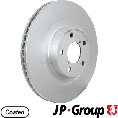 Kuva JP GROUP 4663100200 Jarrulevyt Etuakseli 294 24 5 Tuuletettu pinnoitettu SUBARU: Impreza II Sedan, Forester III, III Hatchback