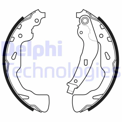 Kuva Jarrukenkä DELPHI LS2176