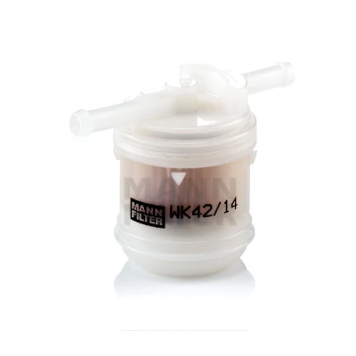 Kuva MANN FILTER WK 42/14 Polttoainesuodatin Letkusuodatin 8 MAZDA: 121 I Hatchback, B sarja Pick up, II Sedan