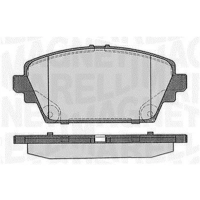 Kuva MAGNETI MARELLI 363916060566 Jarrupalat NISSAN: Primera Hatchback, Farmari, Almera Tino