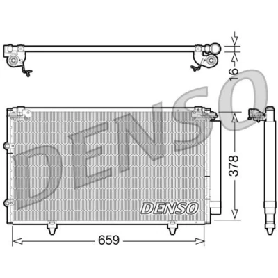 Kuva Lauhdutin, ilmastointilaite DENSO DCN51003