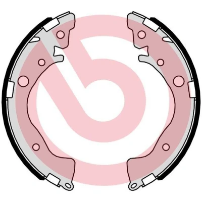 Kuva BREMBO S 28 521 Jarrukengät 200 30