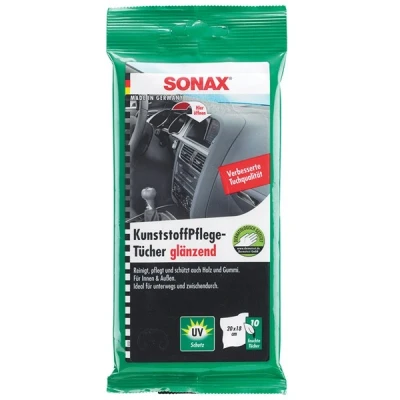 Kuva Muovin hoitoaine Sonax Plastic care wipes, Universal 1727921 OE