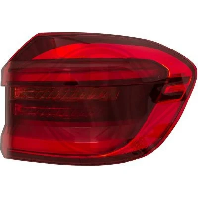 Kuva DIEDERICHS 1277090 Takavalot Oikea Uloin osa LED Lampun kannalla