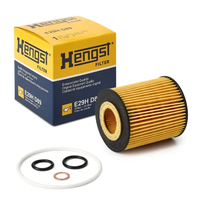 Kuva HENGST FILTER E29H D89 Öljynsuodatin Suodatinpanos BMW: 3 Touring, Sedan, 5 Sedan