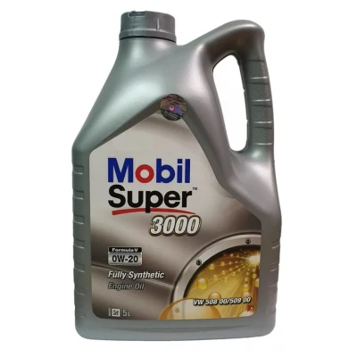 Kuva Mobil Super 3000 Formula V 0W 20 5l Moottoriöljy 155852 VOLKSWAGEN: Polo Hatchback, Passat B8 Variant, Sedan, TOYOTA: Auris Hatchback