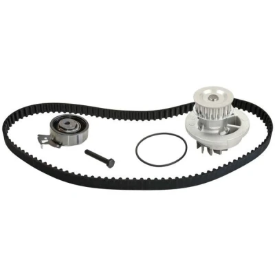 Kuva OPTIMAL SK 1162AQ1 Vesipumppu + Jakohihnasarja Asennusmateriaalilla, Vesipumpulla 111 OPEL: Astra G CC, Caravan, Sedan