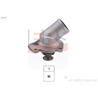 Kuva EPS 1.880.653 Termostaatti 92 Made in Italy OE Equivalent Tiivisteillä OPEL: Astra H Caravan, Meriva A, Corsa D Hatchback
