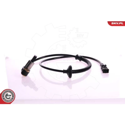 Kuva ESEN SKV 06SKV087 ABS Anturi Taka akseli 2 napaa 725mm 12V Sähköinen musta suorakulmainen (rectangular) Uros CITROËN: Xantia Hatchback