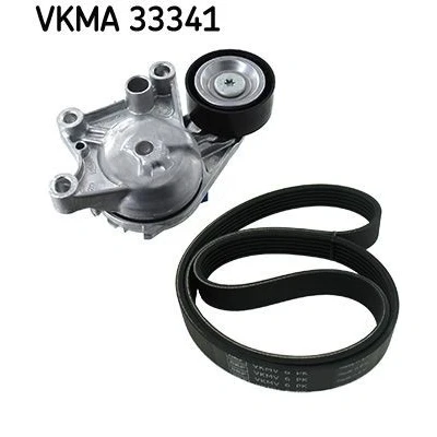 Kuva SKF VKMA 33341 Moniurahihnasarja CITROËN: C4 II Hatchback, Grand Picasso 2, C3 II, PEUGEOT: Expert III Van, 508 I Sedan, 3008 SUV