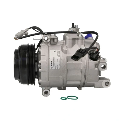 Kuva BOSCH 1 986 AD1 123 Ilmastoinnin Kompressori 12V PAG 46 R134a asennusohjeella, Tiivisterenkaalla BMW: 5 Touring, X5, GT