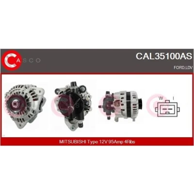 Kuva CASCO CAL15238AS Laturi 12V 95A CITROËN: Saxo Hatchback, PEUGEOT: 106 II Hatchback
