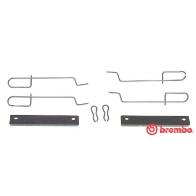 Kuva BREMBO A 02 214 Tarvikesarja, Jarrupala PEUGEOT: 405 I Sedan, 205 II Hatchback, Hatchback