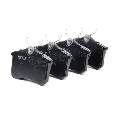 Kuva MEYLE 025 209 6117 Jarrupalat ORIGINAL Quality Taka akseli Ei kulumisenilmaisimelle Huudonvaimennuspellillä VOLKSWAGEN: Polo V Hatchback