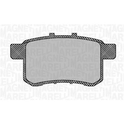 Kuva MAGNETI MARELLI 363916060703 Jarrupalat akustisella kulumavaroittimella HONDA: ACCORD 8 Kombi, 8, 7