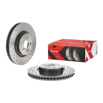 Kuva BREMBO XTRA LINE 09.A870.1X Jarrulevyt 316 30 5 rei&#039;itetty/tuuletettu sisältä pinnoitettu hiiliteräs SUBARU: Forester IV, Outback Legacy
