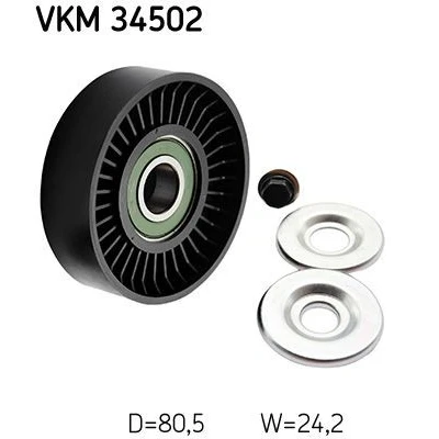 Kuva SKF VKM 34502 Ohjainrulla SAAB: 9 5 Sedan, Farmari, 9000 Hatchback