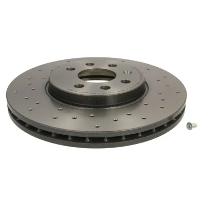 Kuva BREMBO XTRA LINE 09.9159.2X Jarrulevyt 280 25 4 rei&#039;itetty/tuuletettu sisältä pinnoitettu hiiliteräs Ruuveilla OPEL: Astra H Hatchback