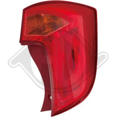 Kuva DIEDERICHS 6506091 Takavalot Vasen P21/5W