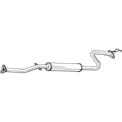 Kuva Keskiäänenvaimentaja HONDA CRX III OE 18220SR2307, 18220SR2A71, 18220SR2A72