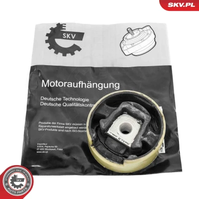 Kuva ESEN SKV 75SKV306 Moottorin Kumityyny Yläpuolella Kumimetallilaakeri Alumiini, Kumi 36mm VOLKSWAGEN: Passat B6 Variant, Golf 5, Sedan