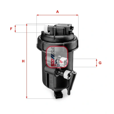 Kuva Polttoainesuodatin SOFIMA S 5108 GC