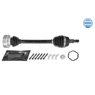 Kuva MEYLE 100 498 0652 Vetoakseli Etuakseli, vasen 555 ORIGINAL Quality VOLKSWAGEN: Golf 4, 4 Variant, SKODA: Octavia II Hatchback, 1 Combi