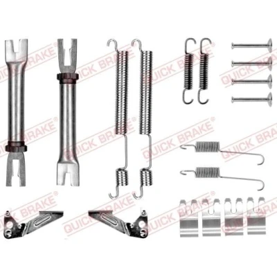 Kuva QUICK BRAKE 105 0053S Tarvikesarja Jarrukengät