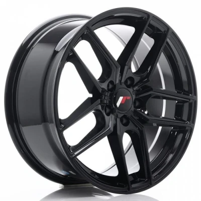 Kuva Japan Racing JR25 Shiny Black 8.5x18 5/112 ET40 B66.6