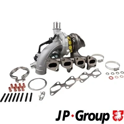 Kuva JP GROUP 1217406800 Turboahdin Pakokaasuahdin Tiivisteillä OPEL: Astra J Sports Tourer, Insignia A Hatchback, CHEVROLET: Cruze Farmari