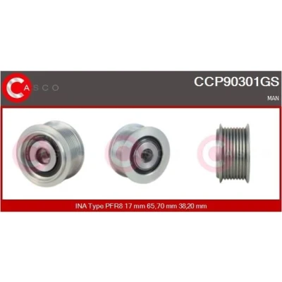 Kuva CASCO CST40123AS Starttimoottori 12V 1kW 9 CPS0089 M8 74mm TOYOTA: Corolla VIII Sedan, Starlet V Hatchback, FX Hatchback