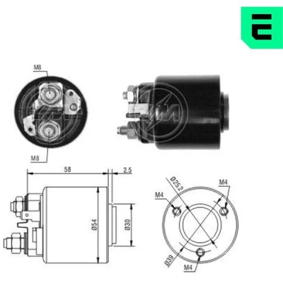 Kuva Magneettikytkin, käynnistin ERA ZM491
