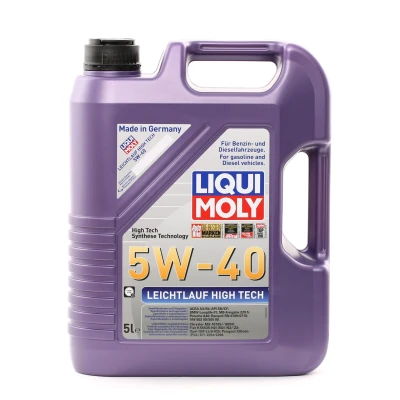 Kuva Moottoriöljy Liqui Moly Leichtlauf High Tech 5W 40, Universal 1624946 OE