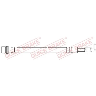 Kuva QUICK BRAKE 50.091 Jarruletku 255 TOYOTA: Corolla VIII Liftback, Sedan