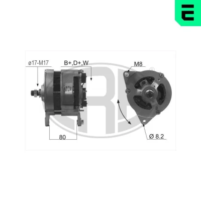 Kuva ERA 210002A Laturi 14V 70A FORD: ESCORT 4, ORION 2, 7, LAND ROVER: Discovery 1