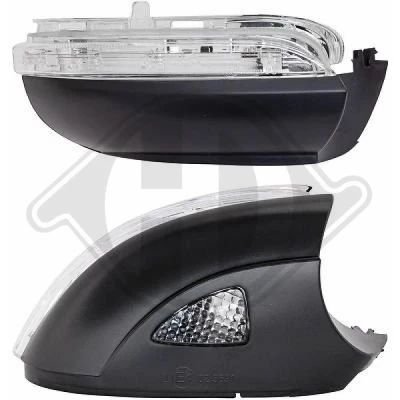 Kuva DIEDERICHS 2215126 Kotelo Ulkopeili Oikea vilkkuvalolla VOLKSWAGEN: Golf 6, 6