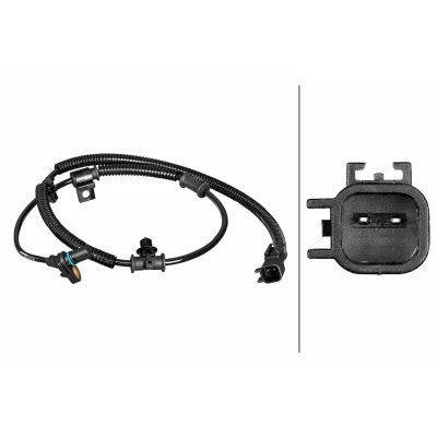 Kuva HELLA 6PU 358 218 631 ABS anturi Pidikkeellä Hall 2 napaa 970mm