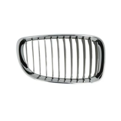 Kuva BLIC 6502 07 0085996P Etusäleikkö Eteen, oikea kromi, musta BMW: 1 Hatchback
