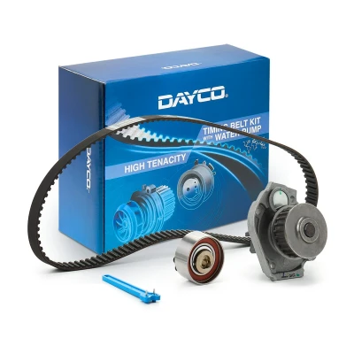 Kuva DAYCO KTBWP4662 Vesipumppu + Jakohihnasarja FIAT: Punto II Hatchback, Panda Grande FORD: KA ALFA ROMEO: MiTo