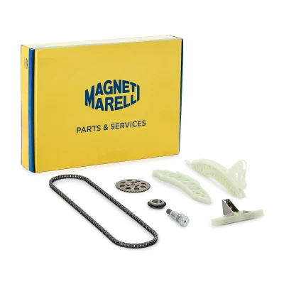 Kuva MAGNETI MARELLI 341500000150 Jakoketjusarja ilman ruuvisarjaa Yksinkertainen, Ketju koteloitu PEUGEOT: 308 I Hatchback, 508 SW, 3008