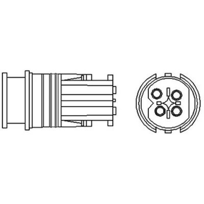 Kuva MAGNETI MARELLI 466016355025 Lambda Anturi Lämmitetty 4 MERCEDES BENZ: C sarja Sedan, T modell, ML