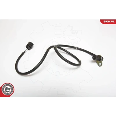 Kuva ESEN SKV 06SKV184 ABS Anturi Etuakseli 2 napaa 900mm 12V Sähköinen musta Naaras MITSUBISHI: PAJERO 3