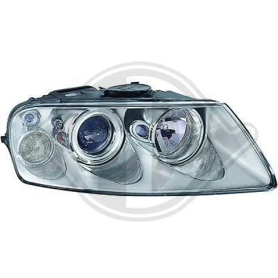 Kuva DIEDERICHS 2285884 Ajovaloumpio Oikea H7, H7/H9, H9 VOLKSWAGEN: Touareg I