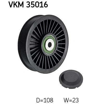 Kuva SKF VKM 35016 Ohjainrulla MERCEDES BENZ: E sarja T modell, S Sedan, Sprinter 3.5 Van, OPEL: Zafira A, Vectra C Sedan