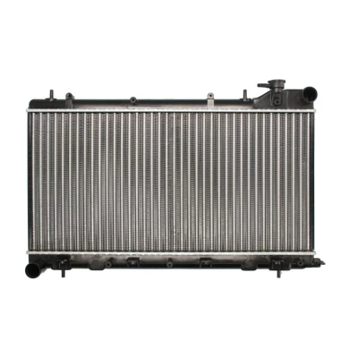 Kuva THERMOTEC D77010TT Jäähdytin Alumiini, Muovi ajoneuvoille ilmastointilaitteella tai ilman 340 688 23 Käsivaihteisto Jäähdytysrivat mekaan. kiinnitetyt