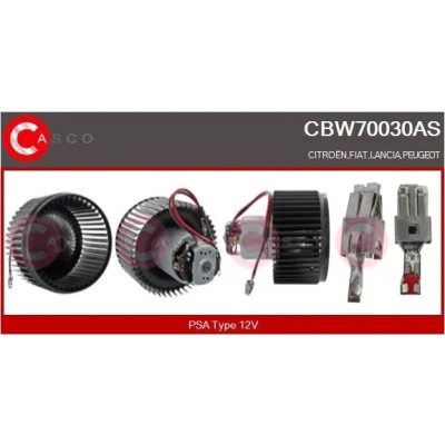 Kuva CASCO CST10137AS Starttimoottori 12V 1,70kW 9 CPS0060 76mm VOLKSWAGEN: TRANSPORTER 4, 4 Bus, GOLF 2