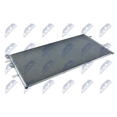 Kuva NTY CCS FR 026 Ilmastoinnin Lauhdutin ilman vedenerotinta Alumiini 762 FORD: Transit Mk6 Bussi, Van